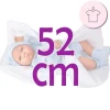 Tenue pour poupée Antonio Juan 52 cm - Collection Mi Primer Reborn - Ensemble bleu avec bonnet et châle