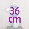 Tenue pour poupée Así 36 cm - Ensemble pololo en jean et t-shirt col bleu pour poupée Koke