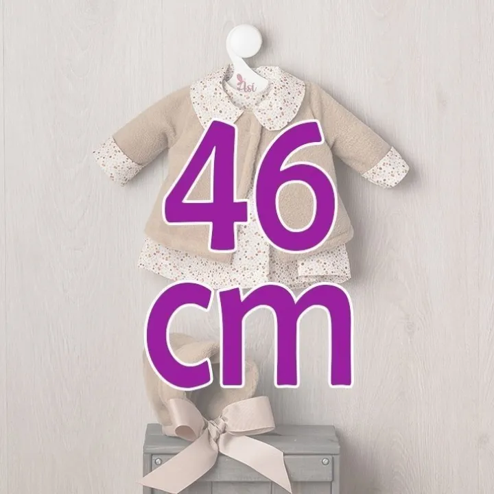 Tenue pour poupée Así 46 cm - Ensemble Collection Cherry pour poupée Leo