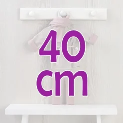 Tenue pour poupée Así 40 cm - Trench, écharpe et leggins pour poupée Sabrina