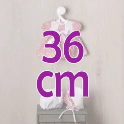 Tenue pour poupée Así 36 cm - Robe de la collection Margaritas pour poupée Koke