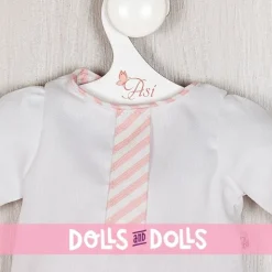 Tenue pour poupée Así 43 cm - Ensemble pantalon rayé rose pour poupée Pablo