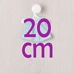 Tenue pour poupée Así 20 cm - Robe étoilée sur fond bleu pour poupée Tom