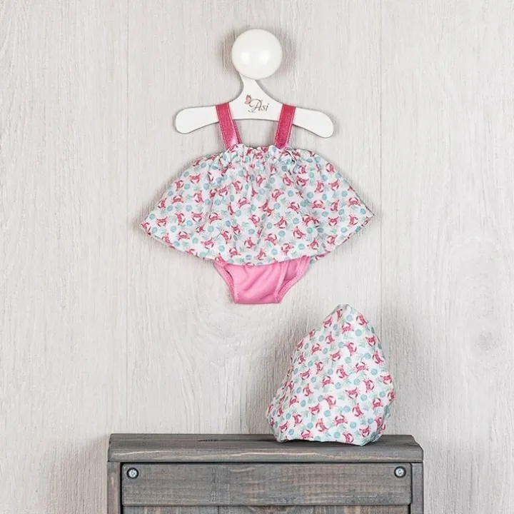 Tenue pour poupée Así 36 cm - Ensemble crabe de plage fille pour poupée Alex
