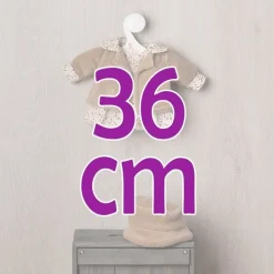 Tenue pour poupée Así 36 cm - Ensemble Collection Cerise pour poupée Alex