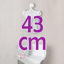 Tenue pour poupée Así 43 cm - Salopette Cloe Collection pour poupée Pablo
