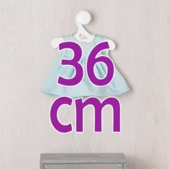 Tenue pour poupée Así 36 cm - Robe étoilée sur fond bleu pour poupée Chinín