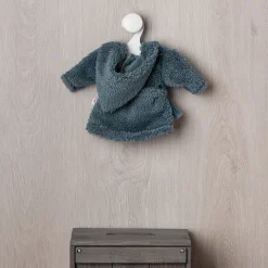 Tenue pour poupée Así 36 cm - Peignoir bleu avec sous-vêtements blancs pour poupée Alex