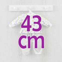 Tenue pour poupée Así 43 cm - Pyjama Dino pour poupée Pablo