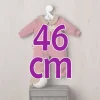 Tenue pour poupée Así 46 cm - Pyjama rose avec masque pour poupée Leo