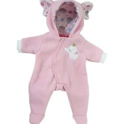 Tenue pour poupée Berenguer Boutique 35-40 cm - Pyjama éléphant rose