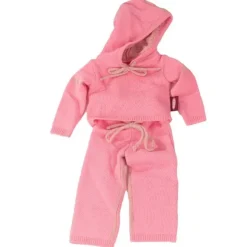 Tenue pour poupée Götz 45-50 cm - Combo Strickation rose