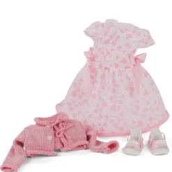 Tenue pour poupée Götz 45-50 cm - Combo d'amour rose