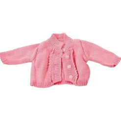 Tenue pour poupée Götz 42-50 cm - Cardigan tricot rose