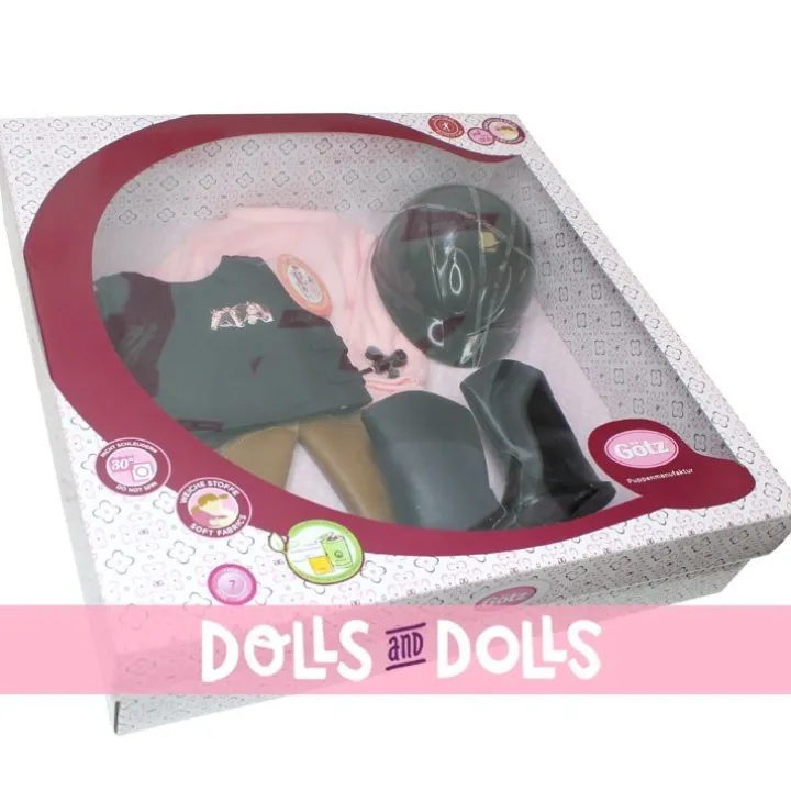 Tenue pour poupée Götz 45-50 cm - Ensemble amusant d'équitation