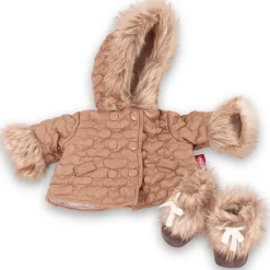 Tenue pour poupée Götz 36 cm - Baby Doll Combination Beige Winter