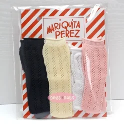 Tenue pour poupée Mariquita Pérez 50 cm - Lot de 4 paires de chaussettes