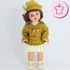 Tenue pour poupée Mariquita Pérez 50 cm - Tenue veste ocre