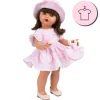 Tenue pour poupée Mariquita Pérez 50 cm - Robe à fleurs roses