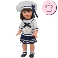 Tenue pour poupée Mariquita Pérez 50 cm - Tenue de marin 2021