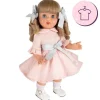 Tenue pour poupée Mariquita Pérez 50 cm - Robe rose argentée
