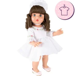 Tenue pour poupée Mariquita Pérez 50 cm - Robe blanche