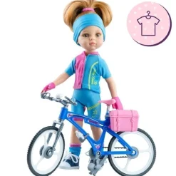 Tenue pour poupée Paola Reina 32 cm - Las Amigas - Tenue cycliste Dasha