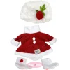 Vêtements pour poupées Nines d'Onil 30 cm - Mia - X-Mas Red Glitter Set