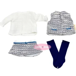 Vêtements pour poupées Nines d'Onil 30 cm - Mia - Ensemble bleu